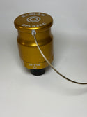 Banlaw BPLR2BE BEC Compatible Size 2 Flush Face BPL Receiver, 3/4" NPT, Gold with Cap