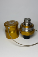 Banlaw BPLR2BE BEC Compatible Size 2 Flush Face BPL Receiver, 3/4" NPT, Gold with Cap