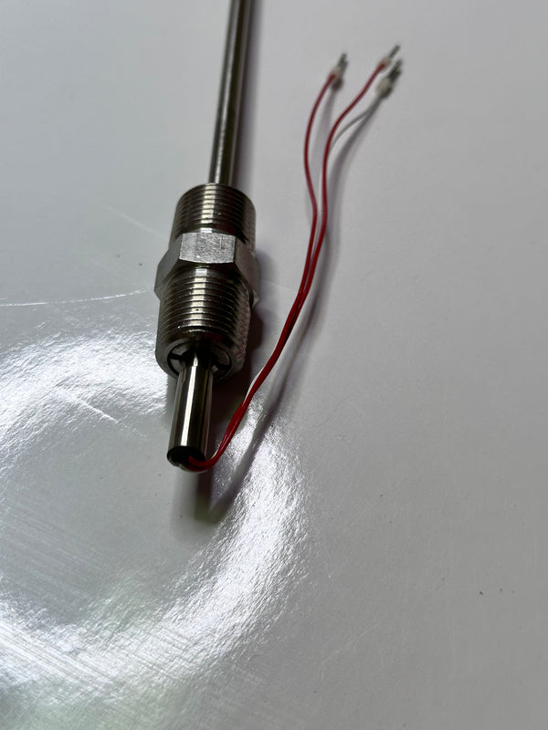 PT100 RTD Sensor 6mm x 581mm 3 wire 523.888.320412