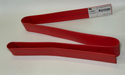 Cabac XLP25RD/4FT Thin Wall 25.4mm Red Heatshrink Tube, bag of 5