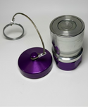Banlaw BPLN7BNC Size 7 Flush Face, BPL Nozzle, Purple with Cap
