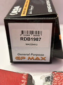 RDA RDB1987 GP Max Gen 3 General Purpose Brake Pad Set (Front)