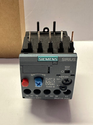 SIEMENS 3RU2116-0GB0 Overload Relay