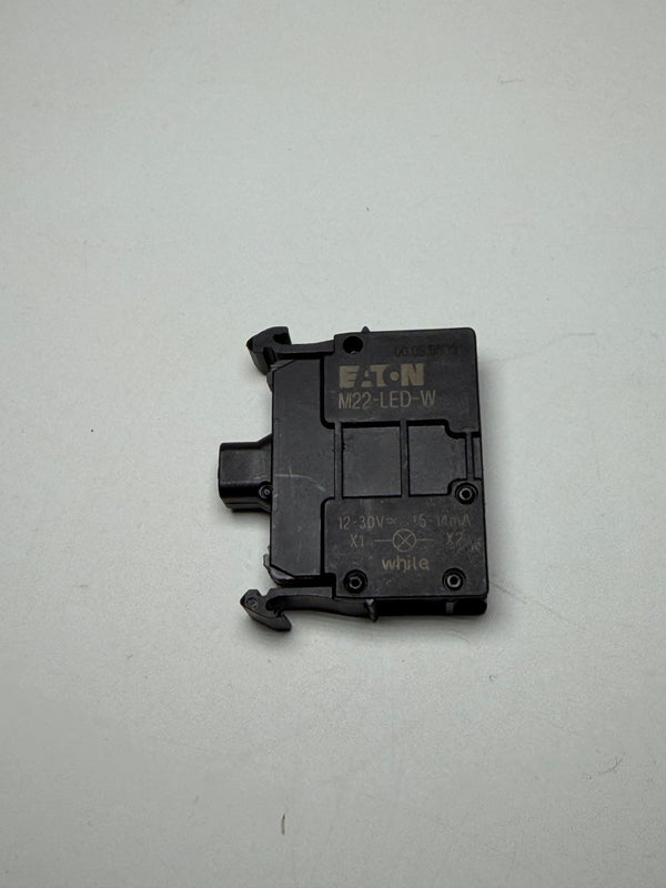 Eaton M22-LED-W White LED Light Block Element 12-30V