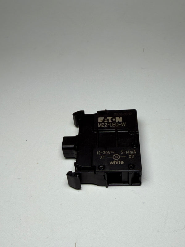 Eaton M22-LED-W White LED Light Block Element 12-30V