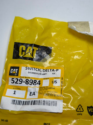 529-8984 Switch, Warning Sensor, Hydraulic Filter - Genuine CAT Part