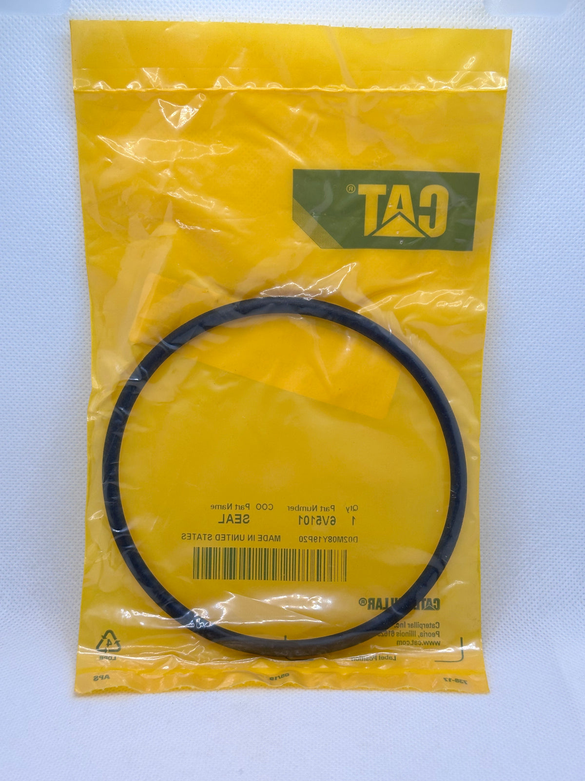 CAT 6V-5101 O-Ring Seal — 107.32 mm ID, 75A FKM