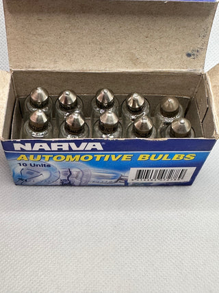 12V 21W C21W SV8-5.8 Festoon Globes (box of 10) 47278