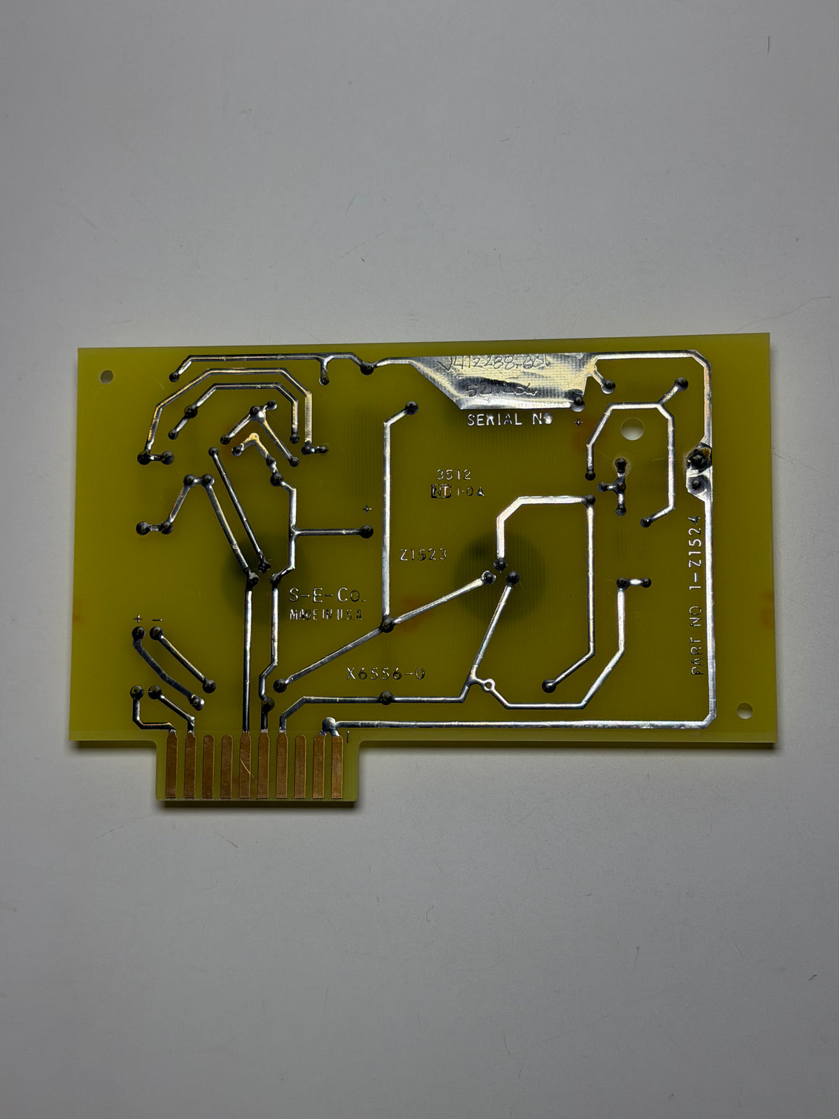 S-E-Co 1Z1524 Low-Voltage PC Board