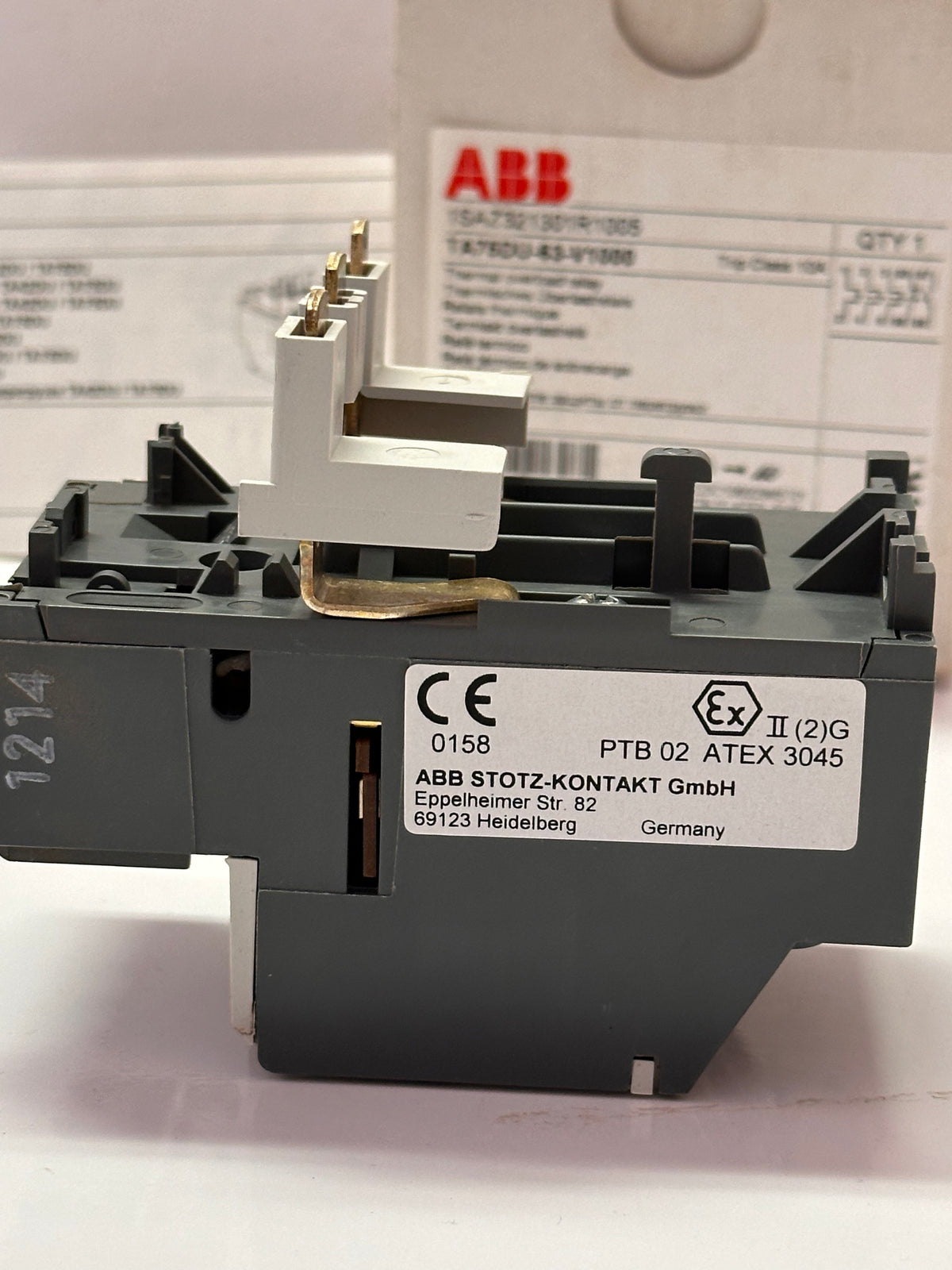 ABB 1SAZ321301R1005 Thermal Overload Relay (TA75DU63V1000)