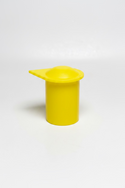 Dustlite LR Size 22 Wheel Nut Indicator and Dust Cap in Yellow, Bag of 10