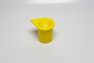 Dustlite LR Size 22 Wheel Nut Indicator and Dust Cap in Yellow, Bag of 10