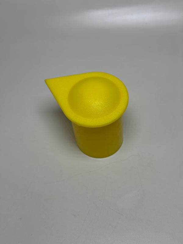Dustlite LR Size 22 Wheel Nut Indicator and Dust Cap in Yellow, Bag of 10