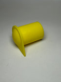 Dustlite LR Size 22 Wheel Nut Indicator and Dust Cap in Yellow, Bag of 10