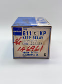 Omron Type 611XKP Keep Relay, Coil DC 110V