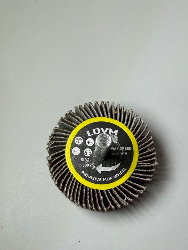 LDVM 50x25x80 Grit Flap Wheel, bag of 50
