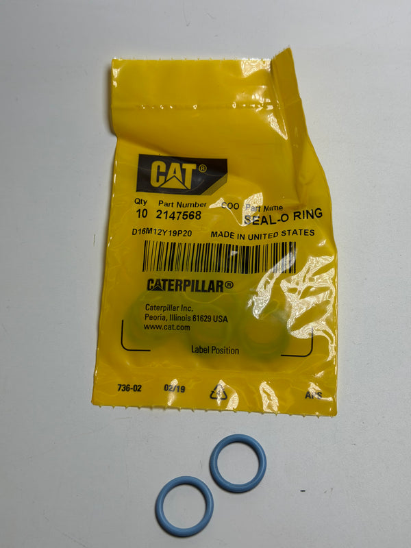 214-7568 STOR O-Ring, Bag of 10 (SAE 9/16-18) - Genuine CAT Part