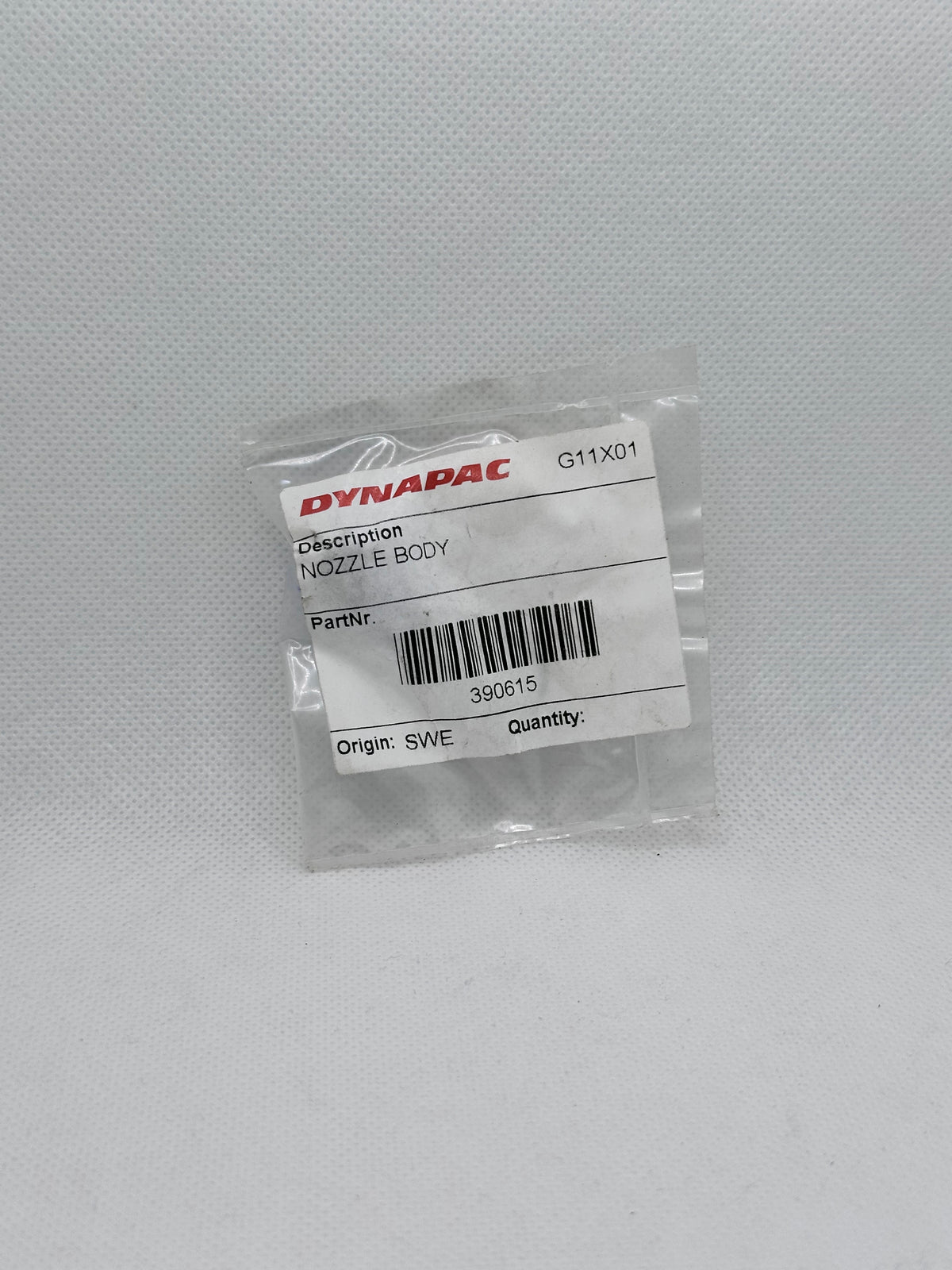 Dynapac 390615 / 4700390615 Blue Nozzle Body