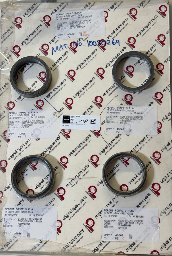 312HN1SL200RPKC Rear Pack (4G006), Original Peroni Pompe Parts