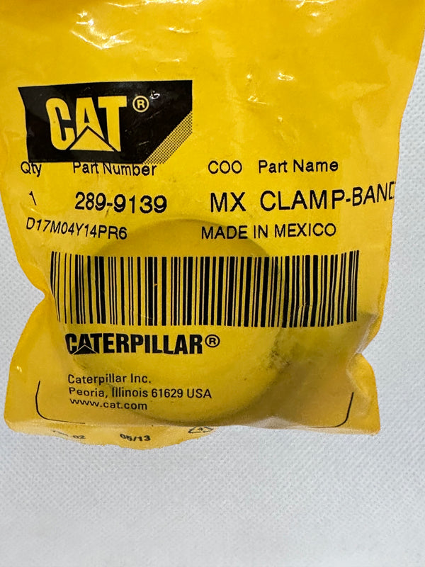 289-9139 Band Clamp, Spring Liner - Genuine CAT part