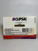 Clipsal 438/15HD-TR Transparent Extension Socket
