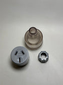 Clipsal 438/15HD-TR Transparent Extension Socket