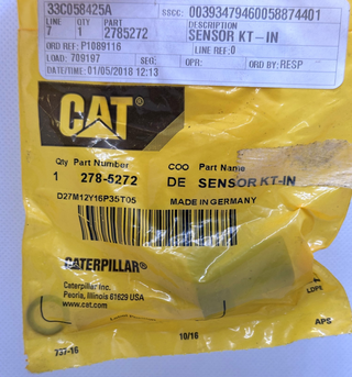 278-5272 Sensor Kit - IN, Genuine CAT part