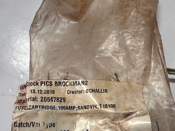 IPD TIS100L Fuse Link 100A