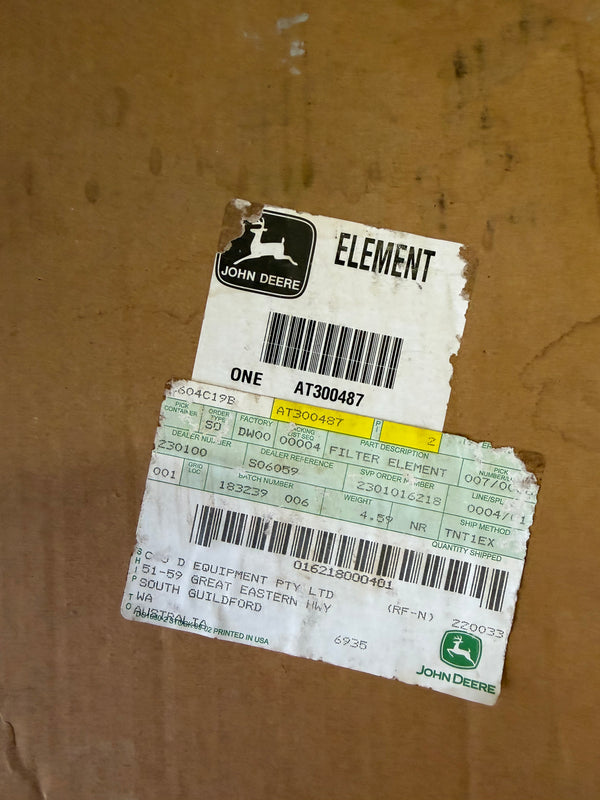 John Deere AT300487 Primary Air Filter Element