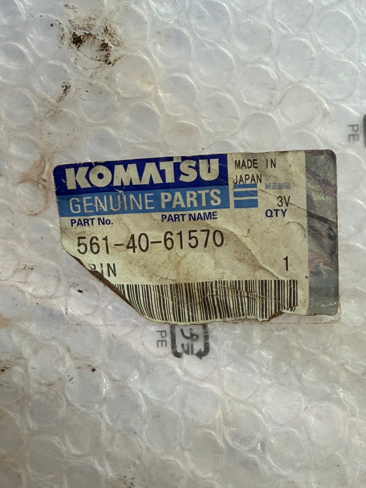 Genuine Komatsu 561-40-61570 Pin