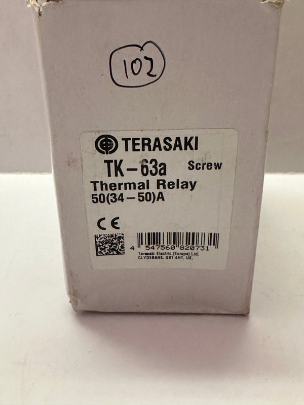 Terasaki TK-63a 34~50A Thermal Overload Relay (820731)