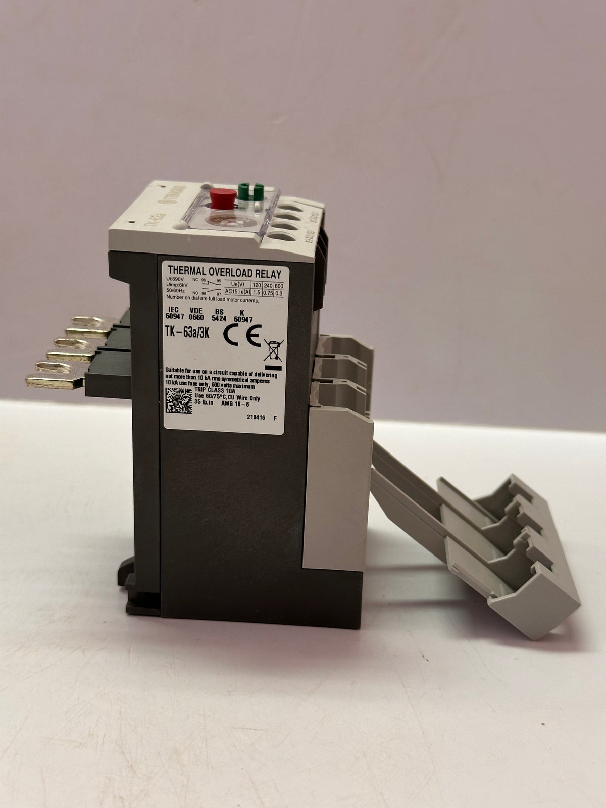 Terasaki TK-63a Thermal Overload Relay 45-65A — 820748