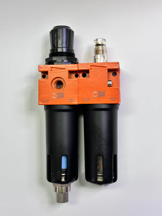 1226410 Filter Regulator + Lubricator NEW DEAL 1/4 FR+L 0-8 BAR 20 MIC SAC
