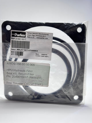 2049010017 Seal Kit for Hydraulic Return Filter BGT3-270/500S B