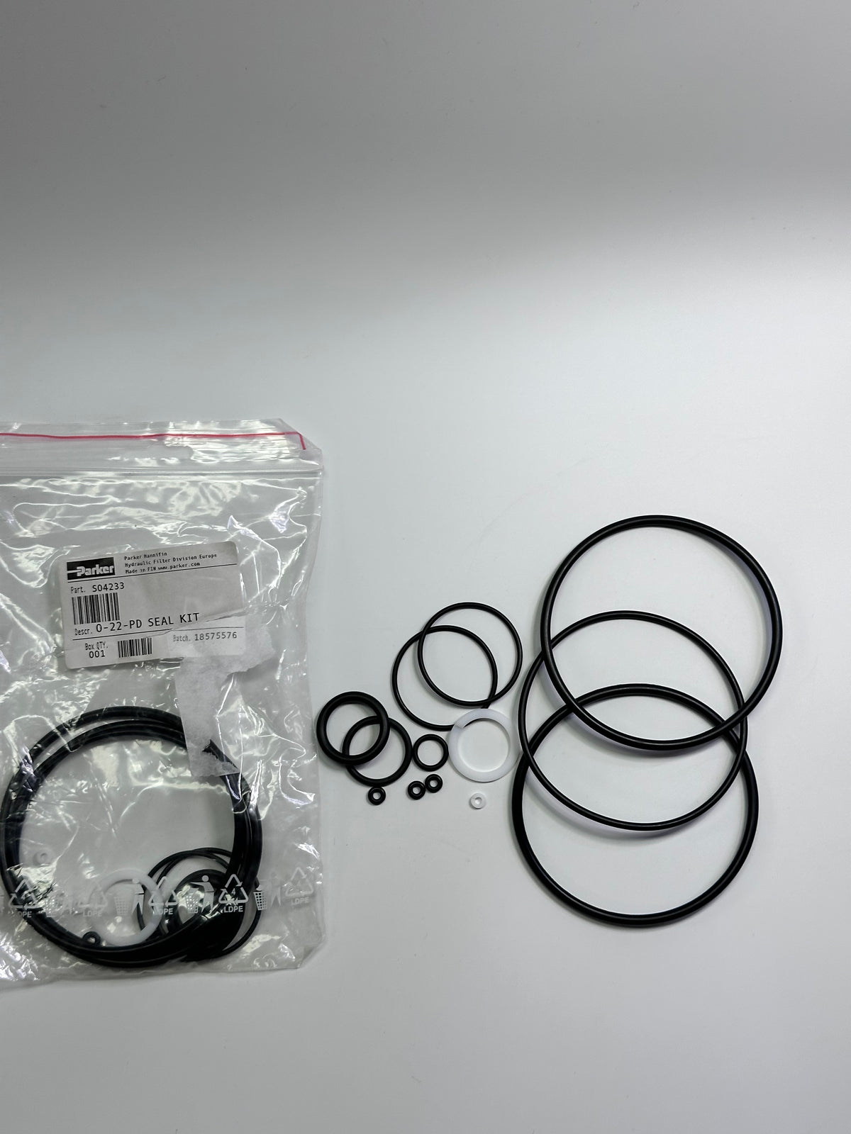 Parker S04233 0-22-PD Seal Kit for 22PD/32PD Duplex Filters