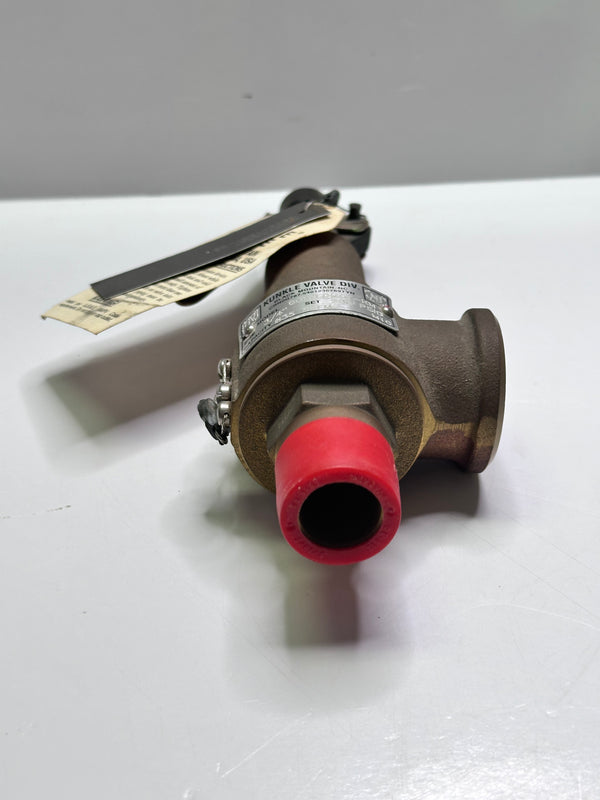 Kunkle 6010EDM01-KM Relief Valve 3/4" Set to 205psi, 1413kPa