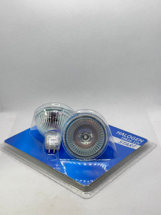GE MR16 12V 50W Halogen 55° Wide Flood Globe, GU5.3 - 64868
