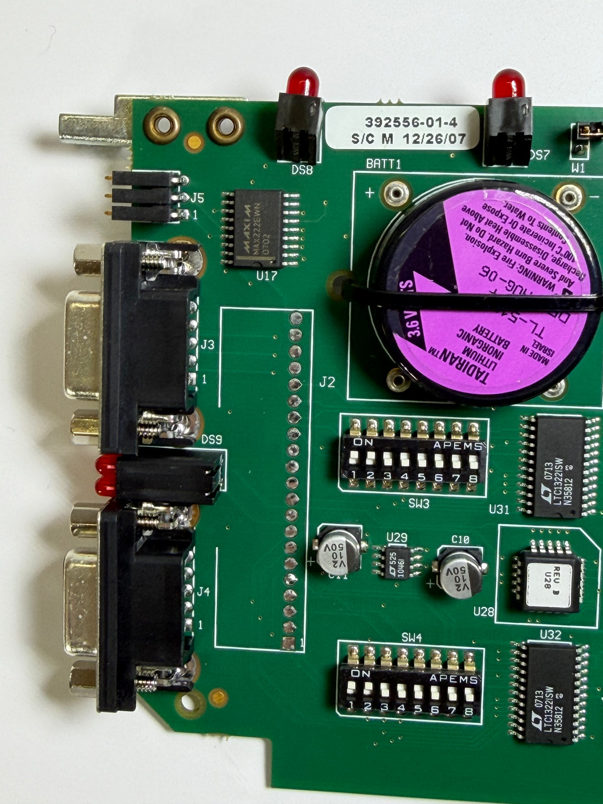Bristol Babcock 392556-01-4 PCB Communication Module