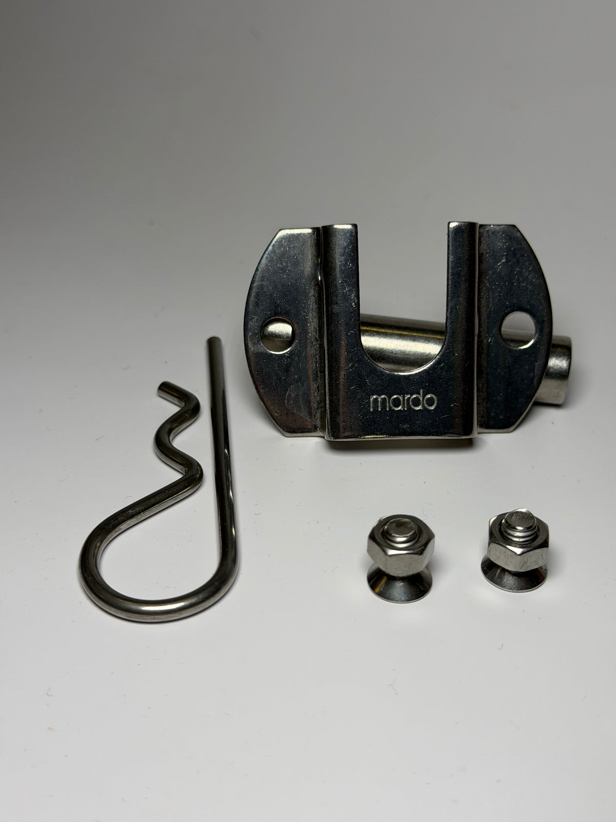 Mardo Pivot Plate & Pin, Stainless Steel