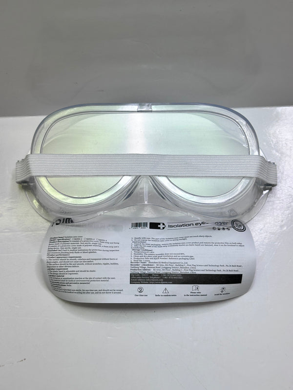 DJM GLYZ1-1 Isolation Eye Cover/Goggles, Clear    DJM4.0           Box of 20