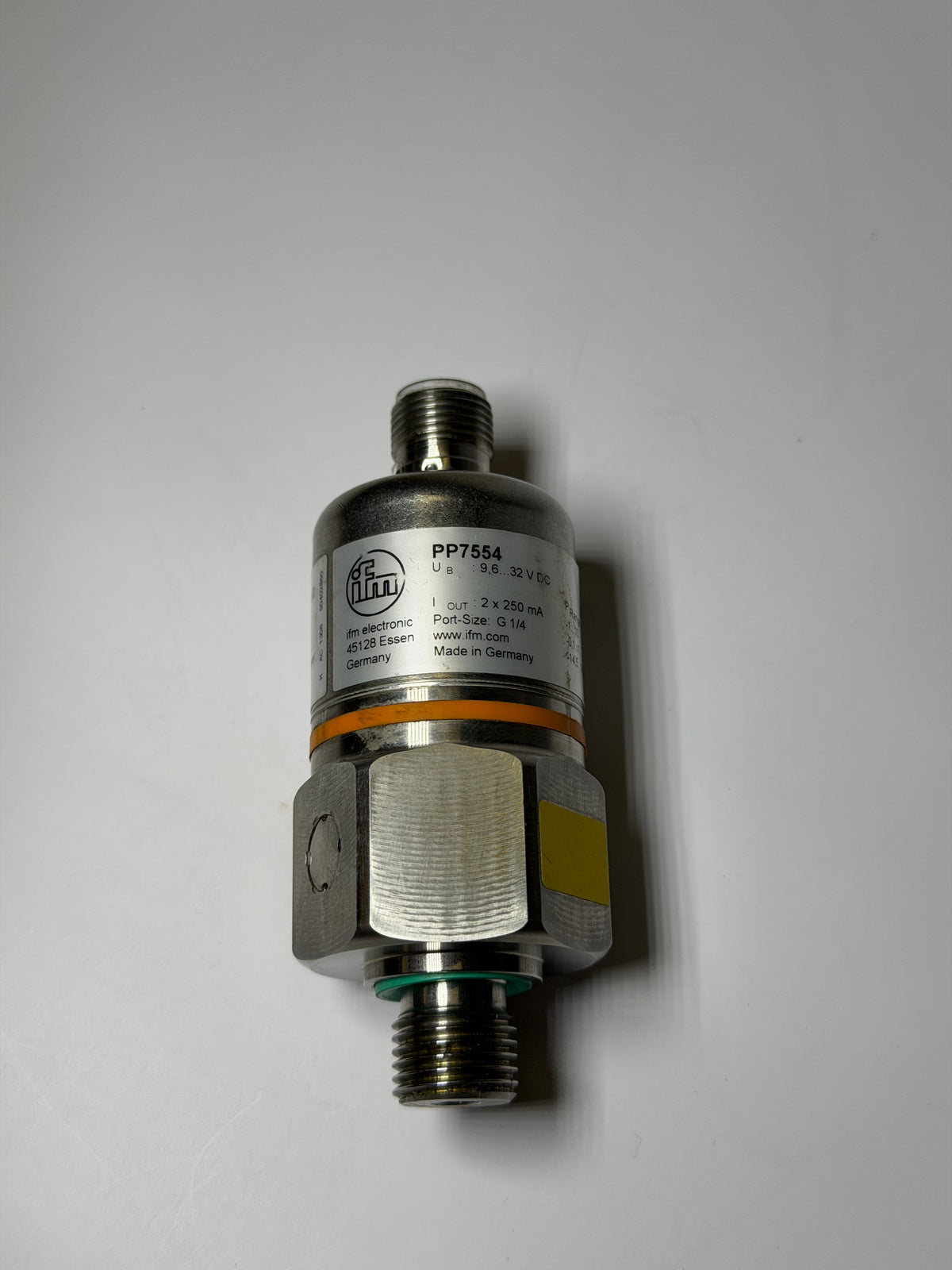 ifm PP7554 Pressure Switch, Preset to 6psi for Atlas Copco 3176004266