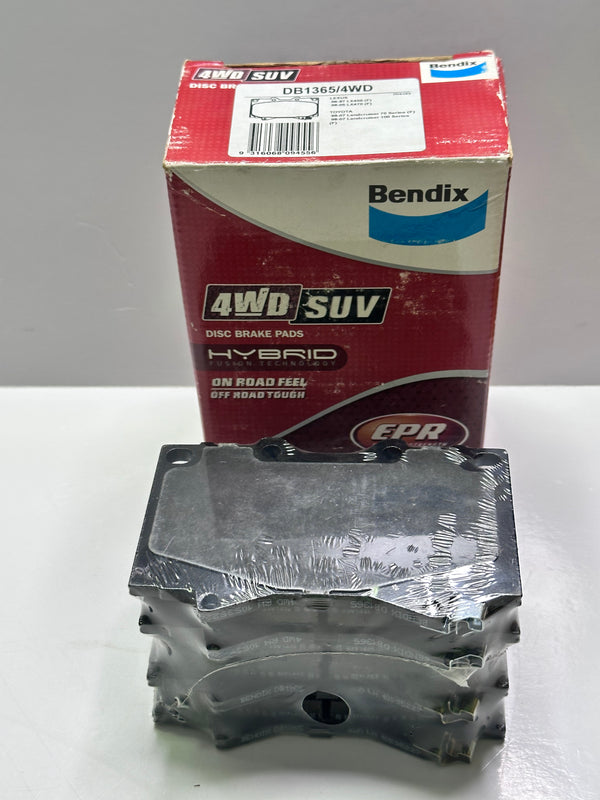 Bendix DB1365/4WD Brake Pad Set, Front for Toyota Landcruiser