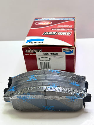 Bendix DB1774/4WD 4WD/SUV Brake Pad Set, Front for Mitsubishi