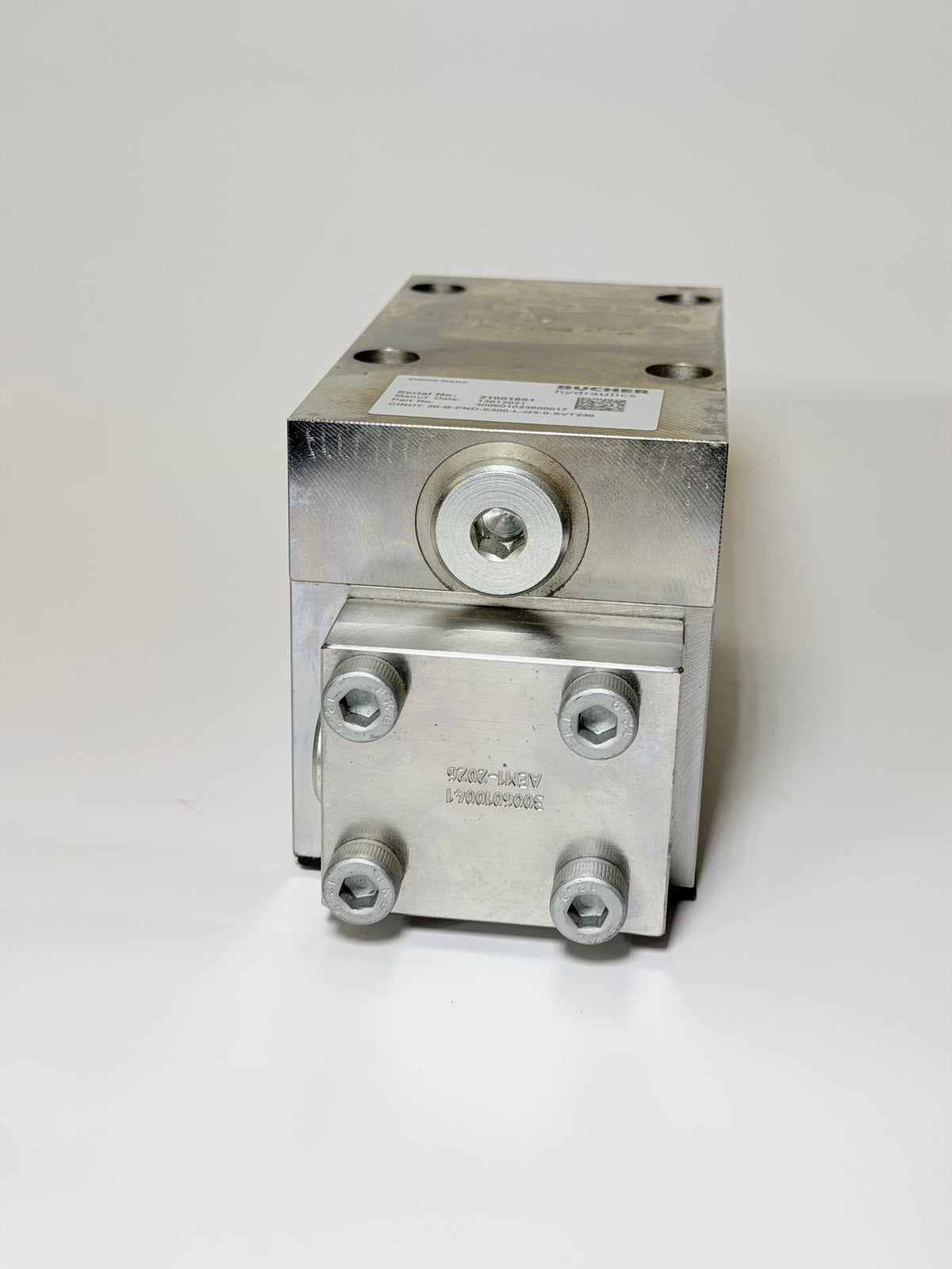 Bucher Hydraulics CINDY 20-B-PND-S300-L-G5-0-SVT230 Leak-Free Load Control Valve