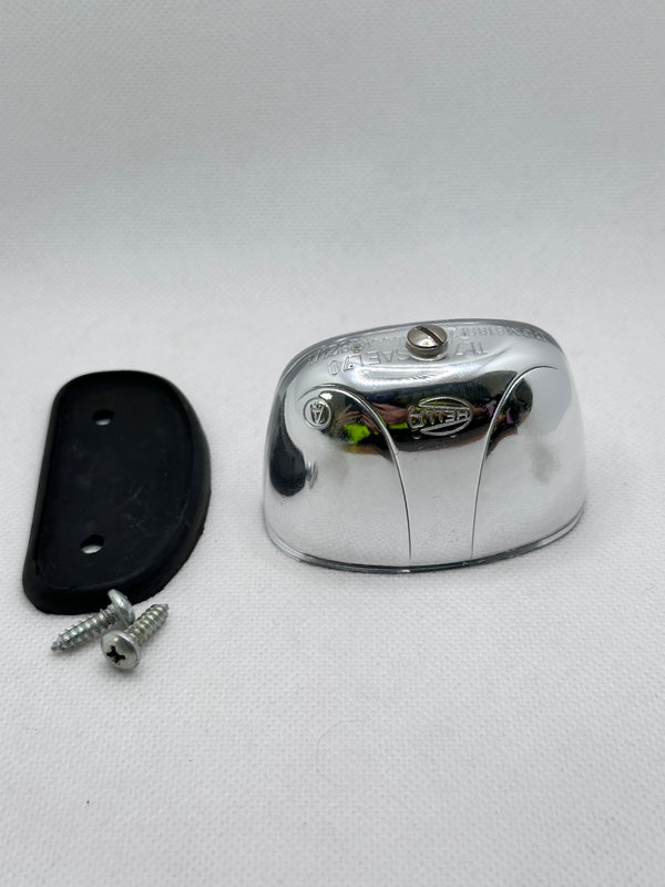 Hella 2552 Vintage Chrome Licence Plate Lamp
