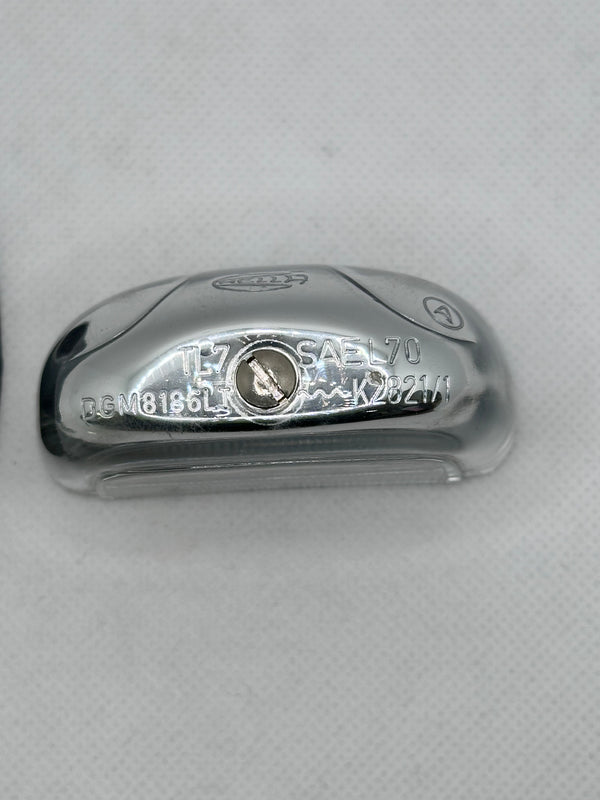 Hella 2552 Vintage Chrome Licence Plate Lamp