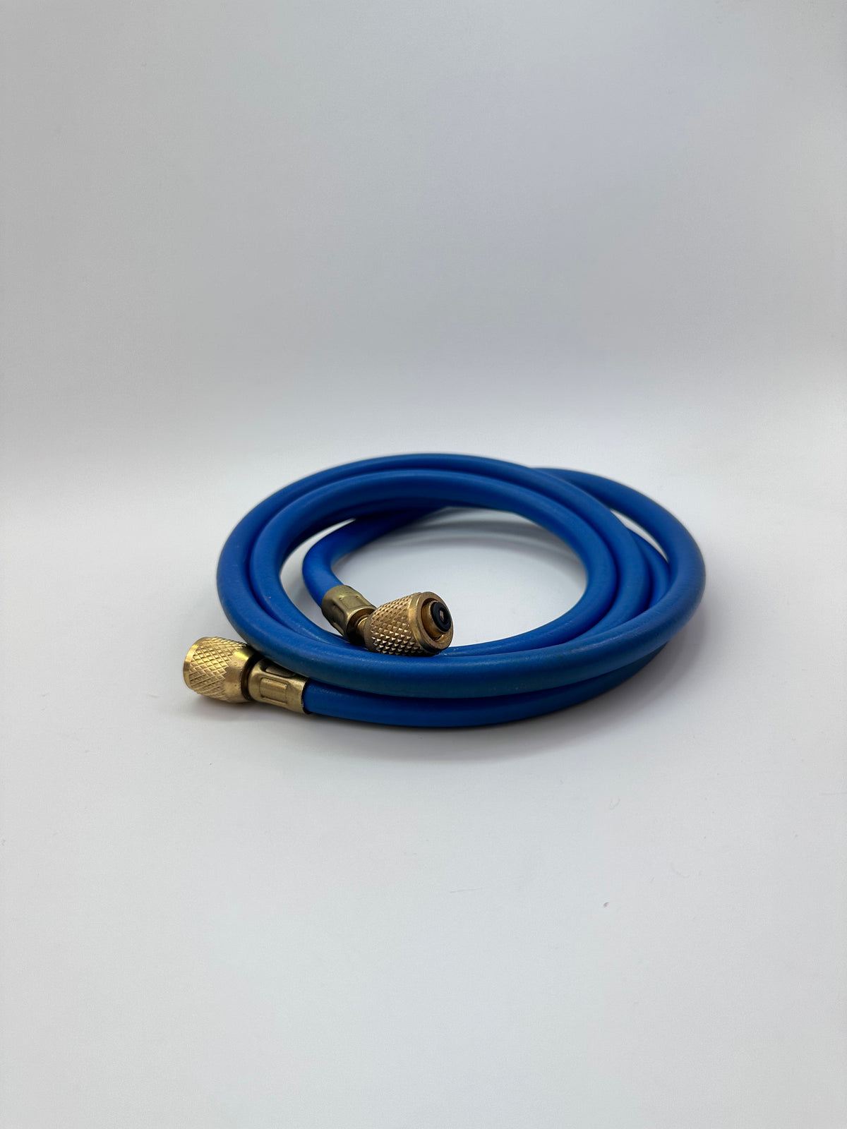 Jayair TO172B Blue R12 A/C Charging Hose — 6 ft, 1/4"