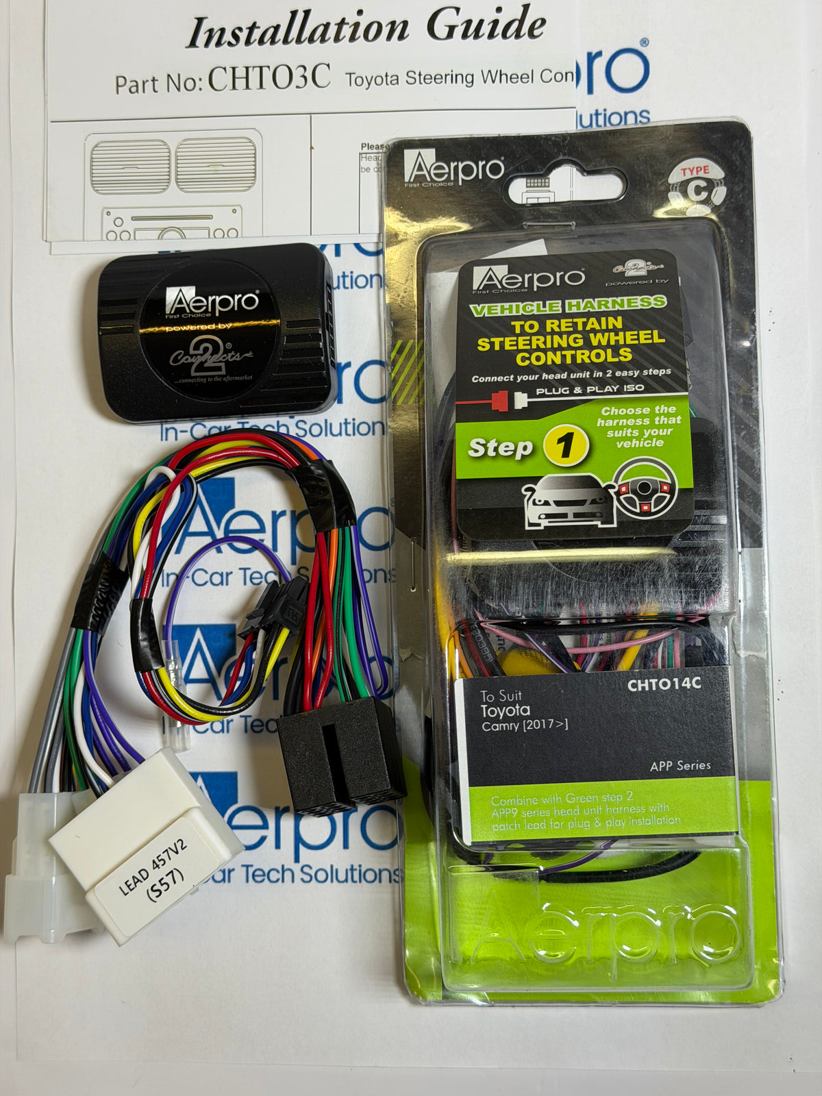 Aerpro CHT03C Steering Wheel Control Interface (Type C) to suit Toyota