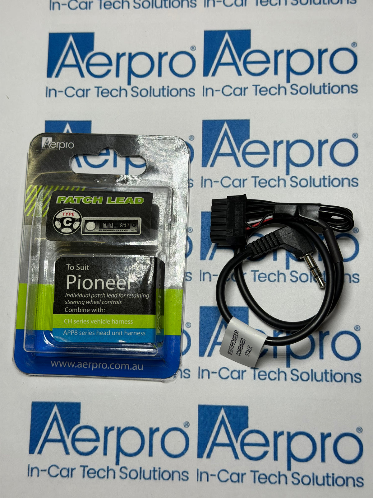 Aerpro APPIOPL SWC Patch Lead to suit Pioneer Head Unit V1