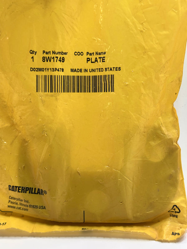 8W-1749 Blade Bracket Support Plate